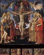 Fra Filippo Lippi THe Trinity and Four Saints oil painting artist